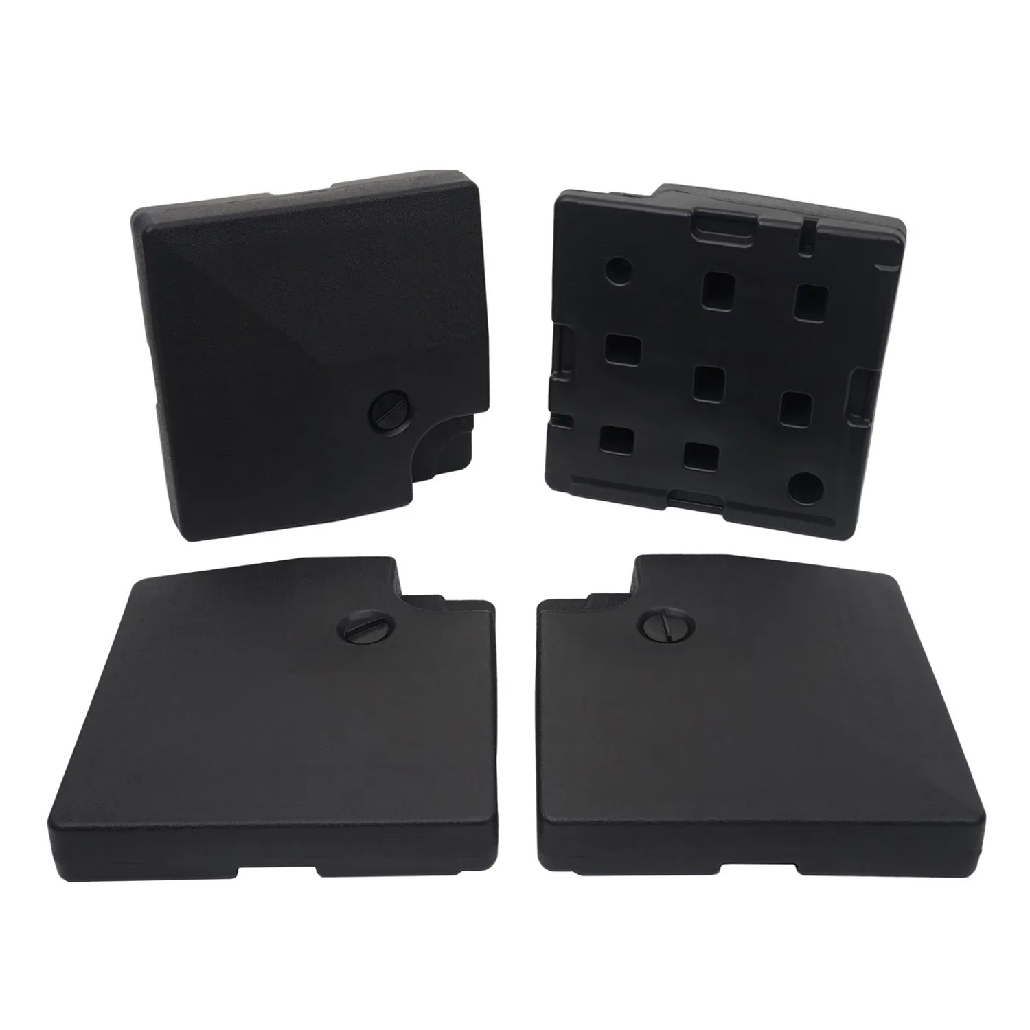 MCW Sonnenschirmständer F79, 4-teiliges Set zum Befüllen für sicheren Stand.