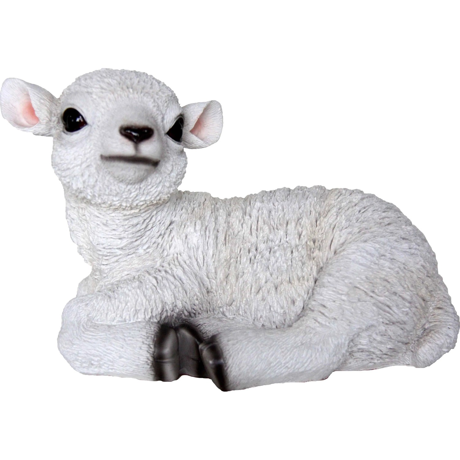 Sunny Garden Deko-Figur Baby-Lamm liegend 15 cm