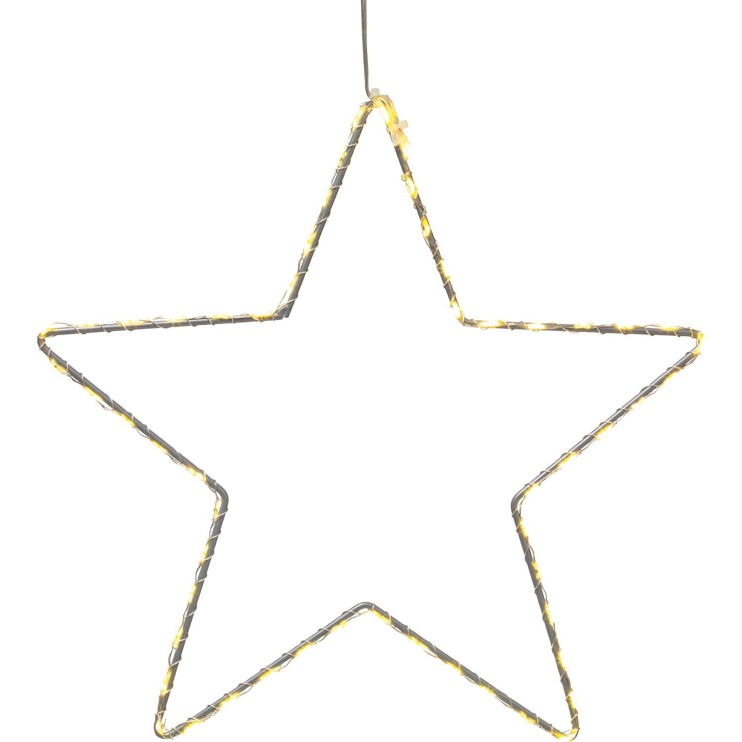 Stern 30 cm Silberfarben