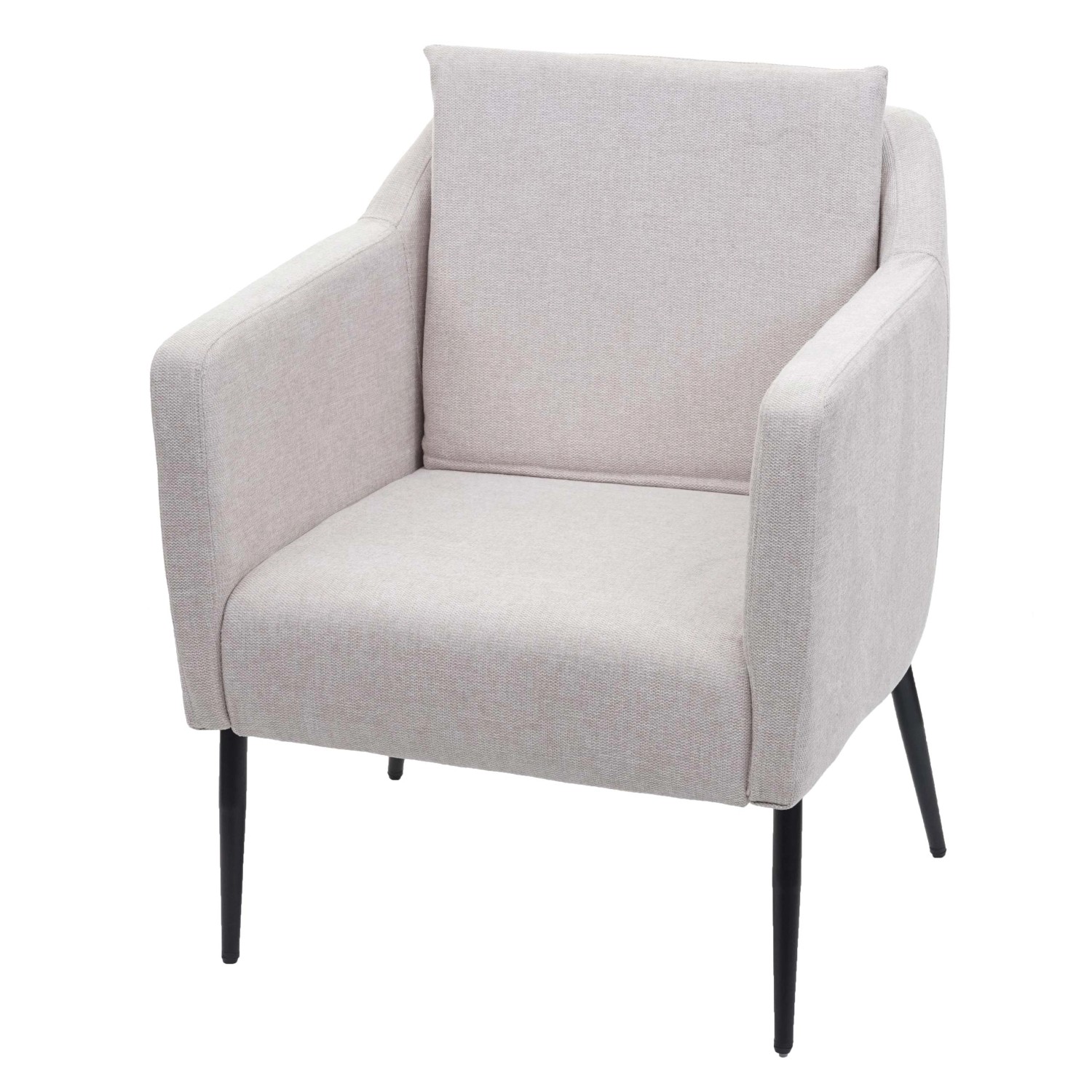 MCW Relaxsessel H93a Stoff/Textil Creme-Beige günstig online kaufen