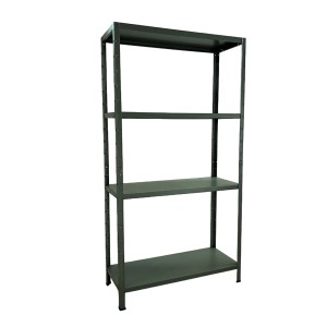 Schulte Steckregal, 180x100x40 cm, graugrün, mit 4 PowerMAX Fachböden. Ideal für Haushaltswaren.