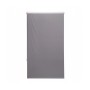 Relaxdays Duschrollo PVC Grau Wasserabweisend Schnelltrocknend 100 cm x 240 cm 0,7 kg