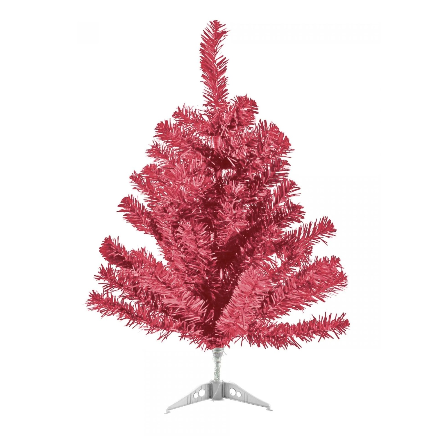 LEX Künstlicher Weihnachtsbaum Inkl. Ständer Tannenbaum Christbaum Pink 60cm