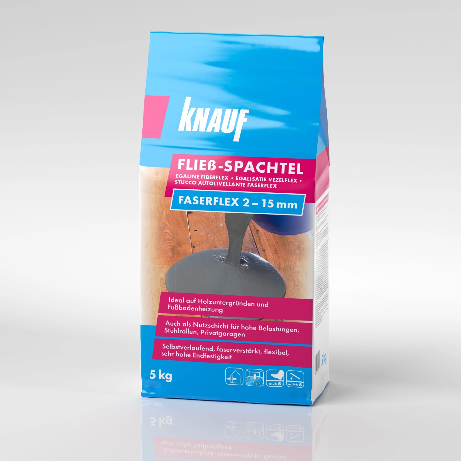 Knauf Fließspachtel Faserflex 15 5 kg