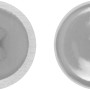 LUX Abdeckkappen PZ3 Grau, 30er-Set für Spanplattenschrauben & Universalschrauben.