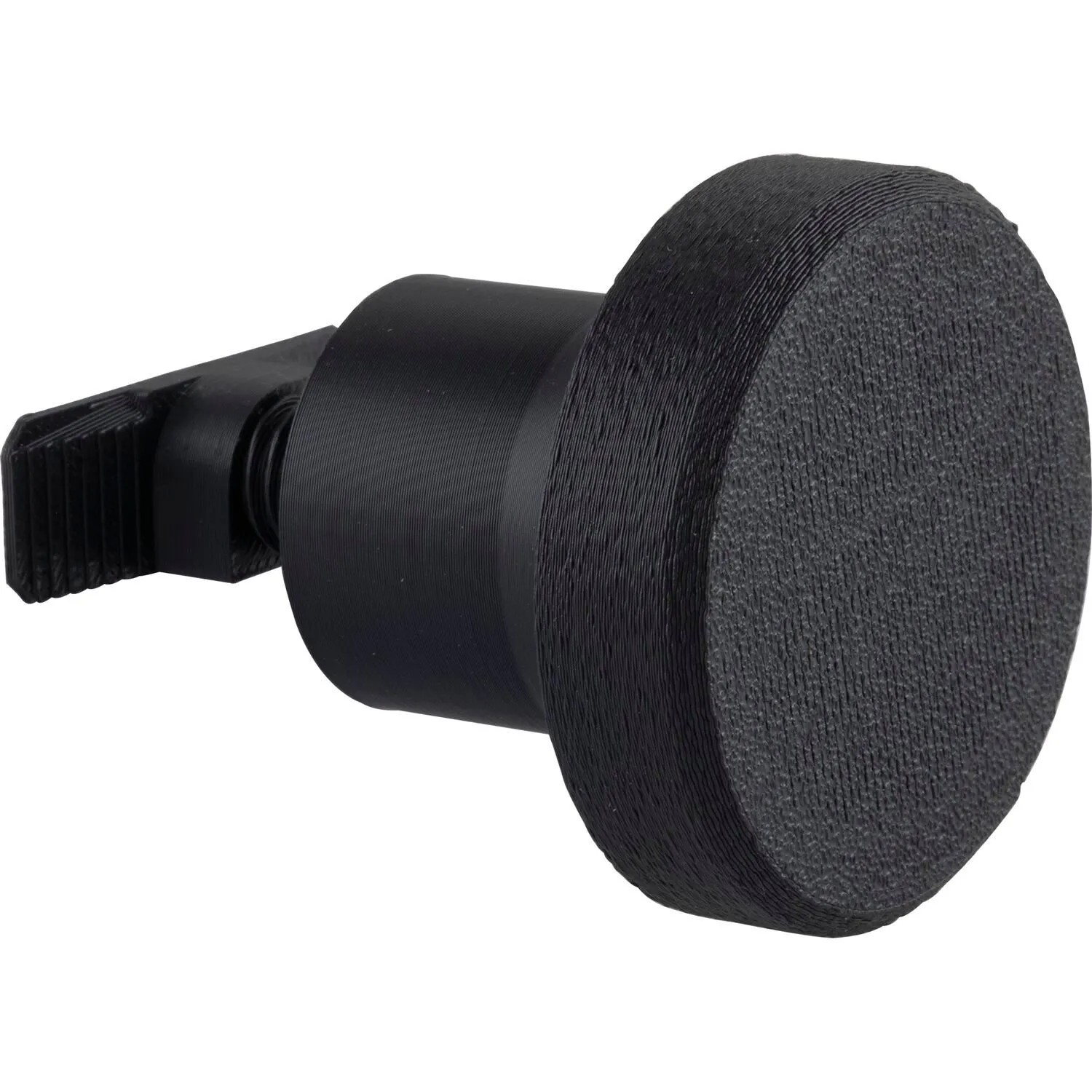 Technik Team Mantelhaken Saton für Akustik & Designpaneele Ø 50 mm Schwarz
