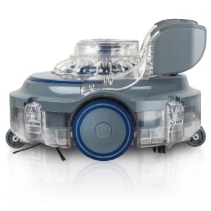 Gre Akku-Poolroboter, 13.000 mAh, grau, für automatische Poolreinigung.