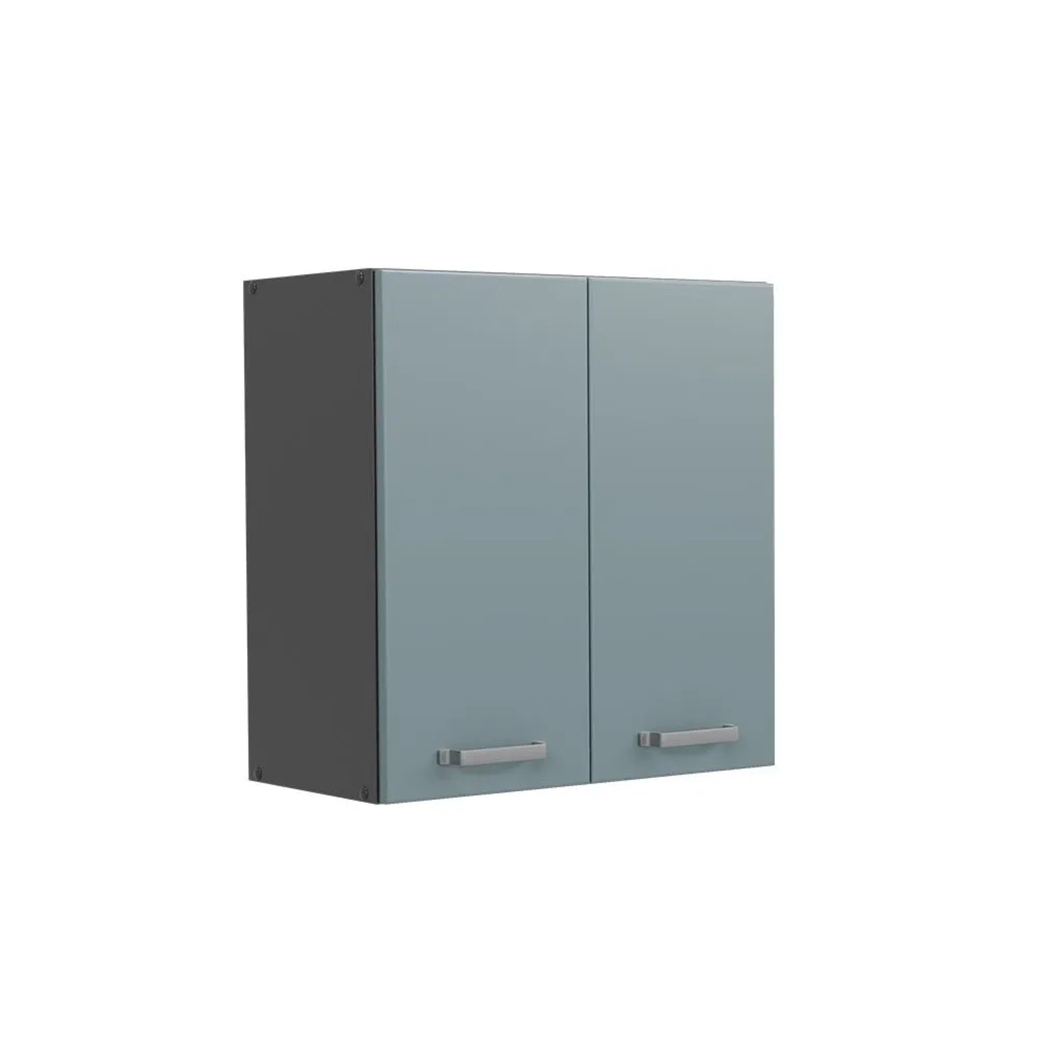 Vicco Hängeschrank R-Line Hängender Küchenschrank Blau-Grau Anthrazit 60 cm
