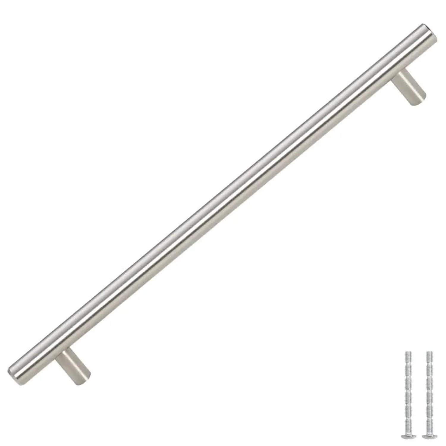 vidaXL Möbelgriffe 5 Stk Silbern 224 mm Edelstahl 155353