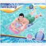 Bestway Luftmatratze, 177x63cm, transparent mit farbigen Akzenten. Badespaß im Pool.