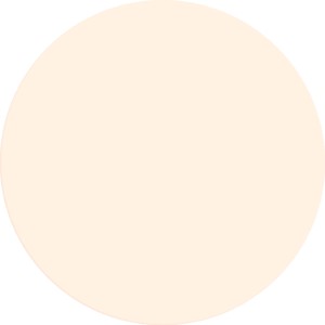 Farbfleck der Alpina Wandfarbe Pure Farben Zartorange.