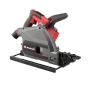 Einhell Akku-Tauchsäge TP-PS 18/165 Li BL Solo, Handkreissäge in Grau und Rot.