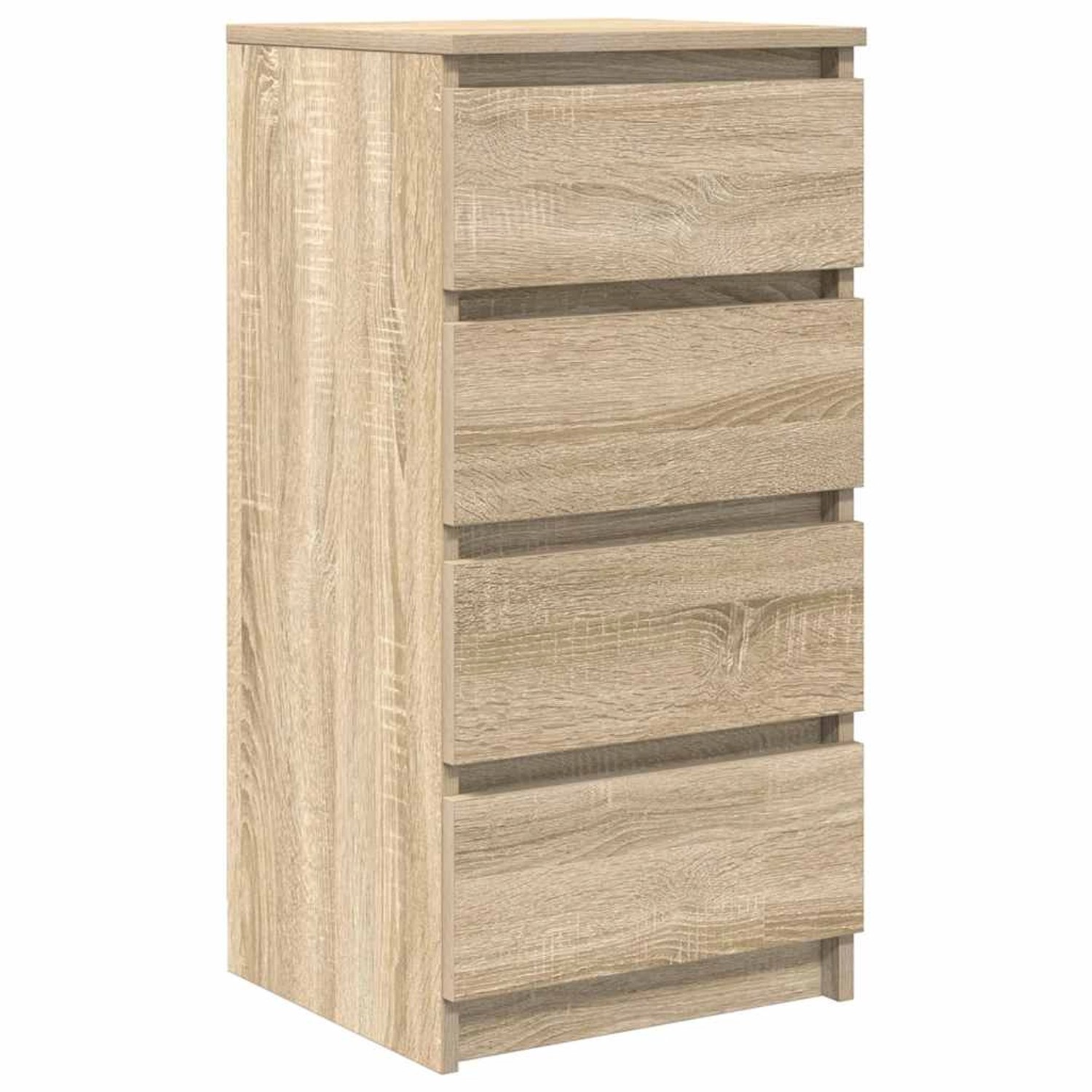 vidaXL Sideboard Sonoma-Eiche 37,5x35x76 cm Holzwerkstoff 861753