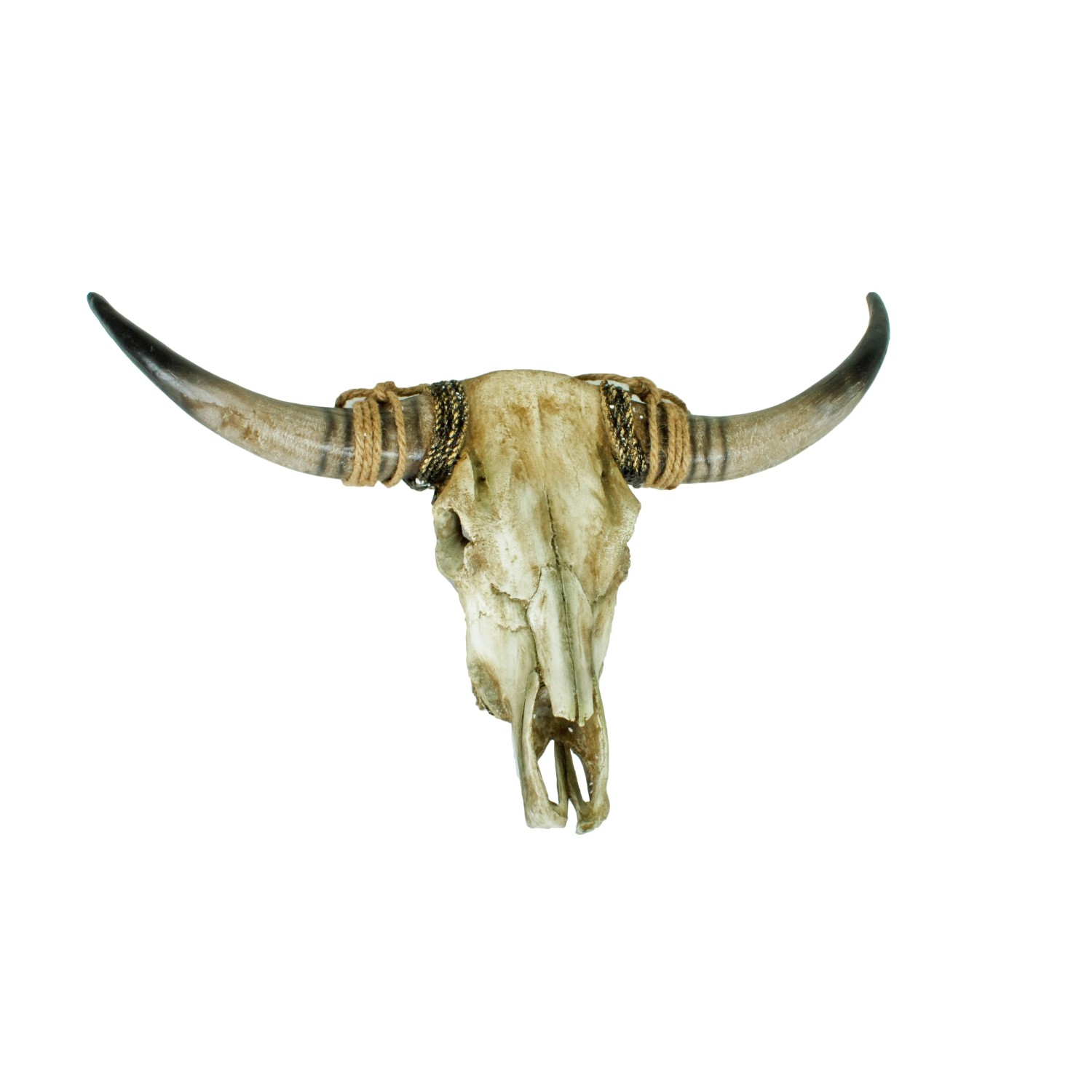DELUKE Deko-Geweih JAN Kunststoff Natur 16,5x52,5x79cm Geweih Tier-Dekoration