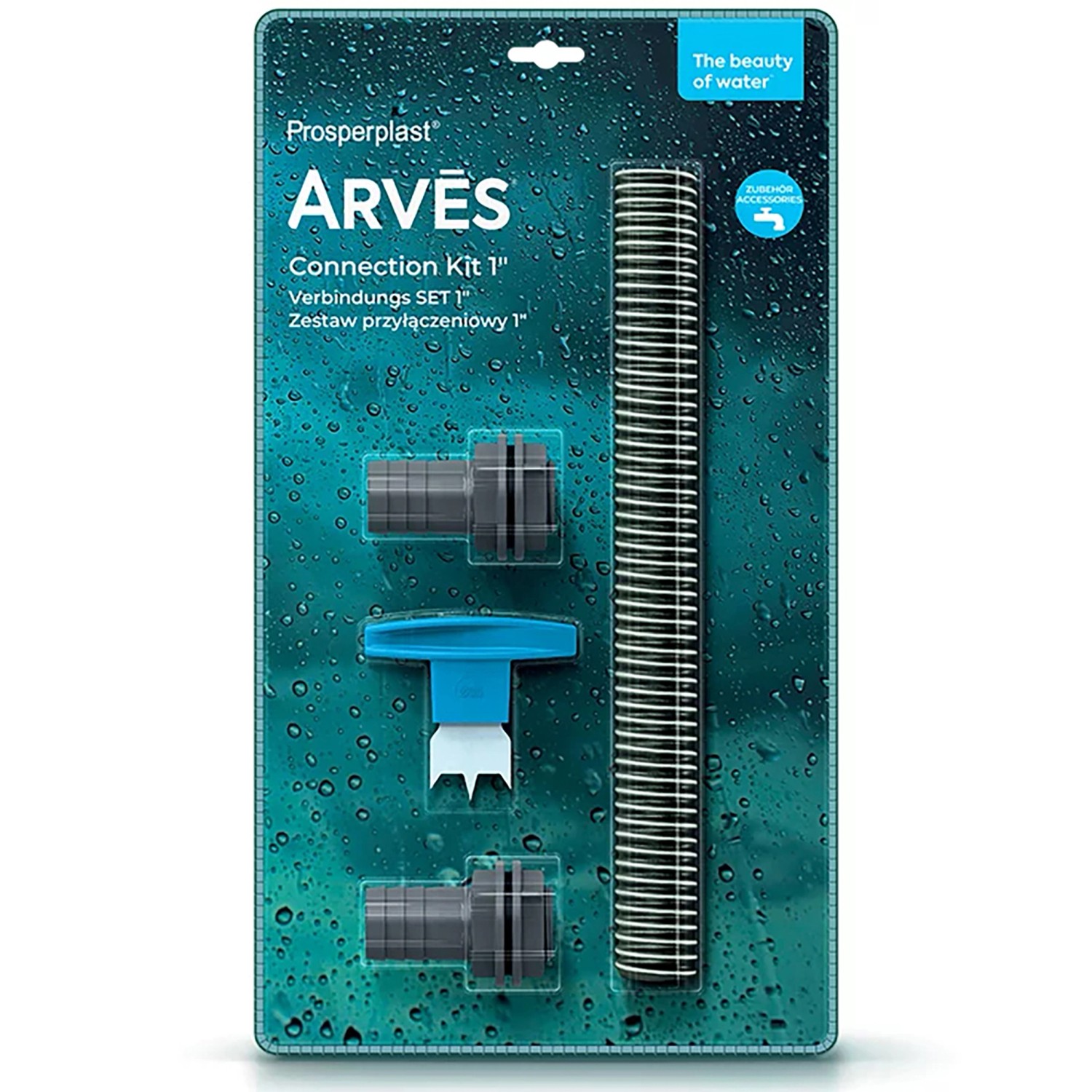 Arves Verbindungs Set 1'' (25 mm) Basalt