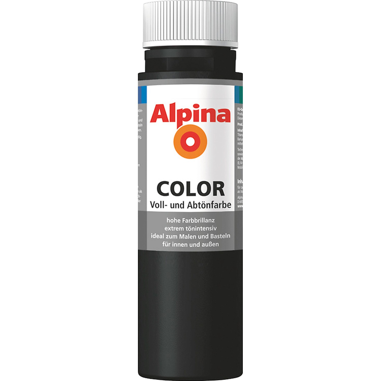 Alpina Color Night Black seidenmatt 250 ml