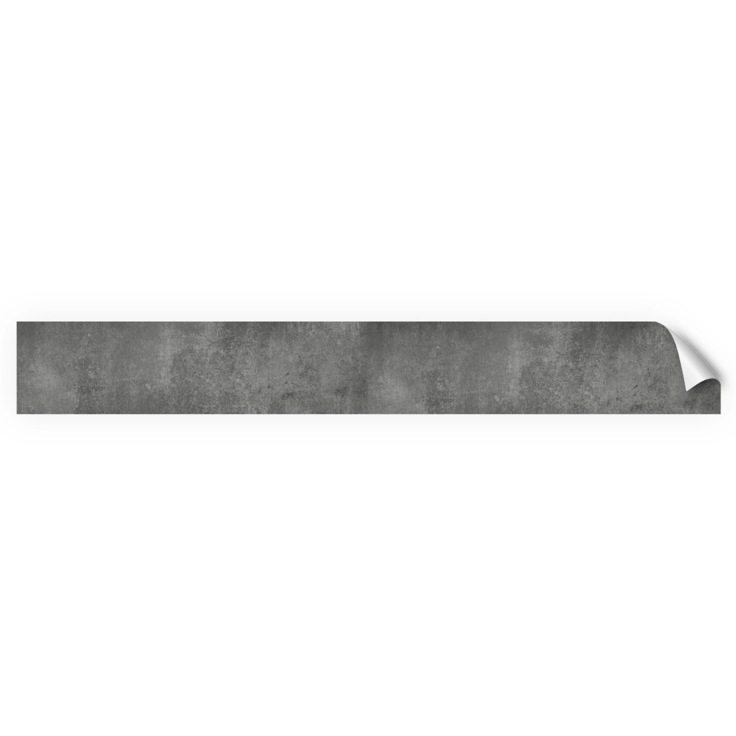 Myspotti Küchenrückwandfolie Concrete Black Selbstklebend 450 cm x 60 cm