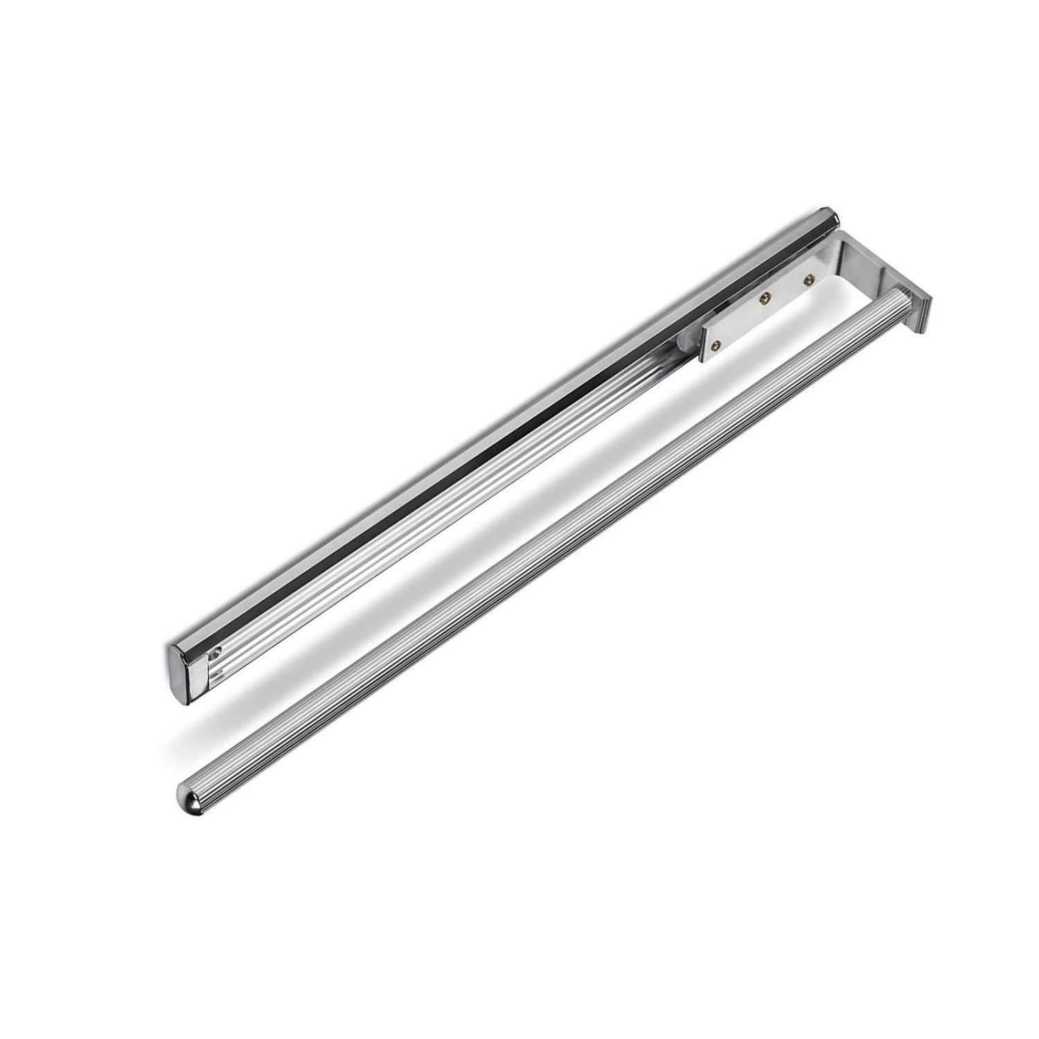 SOTECH Aluminium Handtuchhalter TED 1 Armig 450 bis 730 mm Ausziehbar Chrom günstig online kaufen