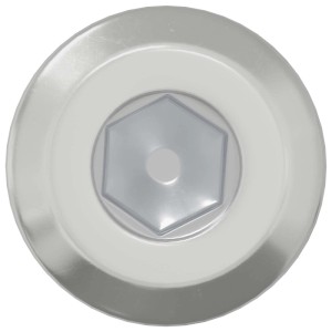 Silberne Kopf-Sicherungsschraube M6 x 15 mm, 12 Stk. Stahl Schrauben.