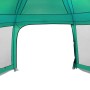 vidaXL Poolzelt mit Abnehmbarem Überzelt Netzwänden Meergrün 618x532cm 4100629_8