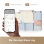 Dreame Saugroboter D20 Plus mit App-Steuerung und Raumplanansicht.