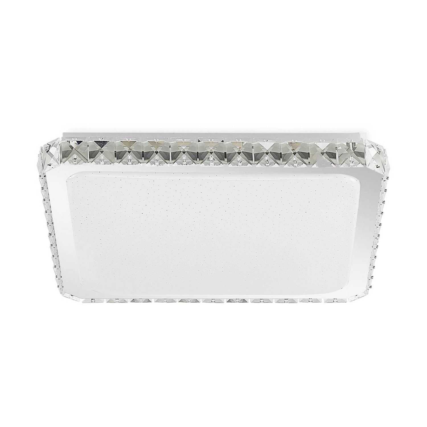 Lindby LED Deckenleuchte Lorand 9627393 Dimmbar mit Leselampe Modern in Weiß aus Metall 1-flammig Wohnzimmerleuchte