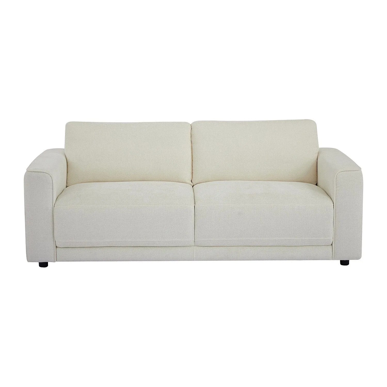 Vente-unique Sofa Ohne Schlafmöglichkeit Netuso Gebrochenes Weiß 200 cm