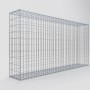 Gabiona Gabionenkorb, 100x200x30 cm, Maschenweite 5x10 cm, Drahtkorb für Einfassungen und Mauersysteme.