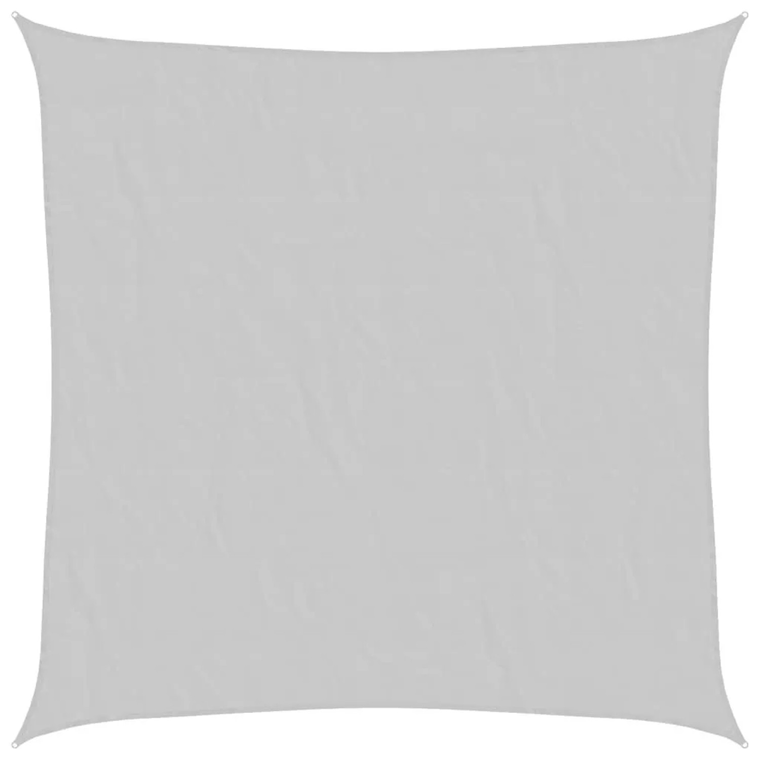 vidaXL Sonnensegel Hellgrau 7x7 m 100% Polyester Oxford 4000407 günstig online kaufen