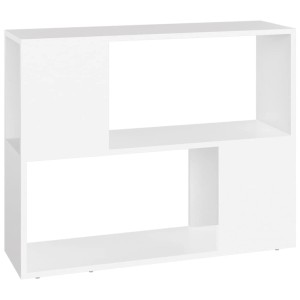 vidaXL TV-Schrank Weiß 80x24x63 cm Holzwerkstoff 809116