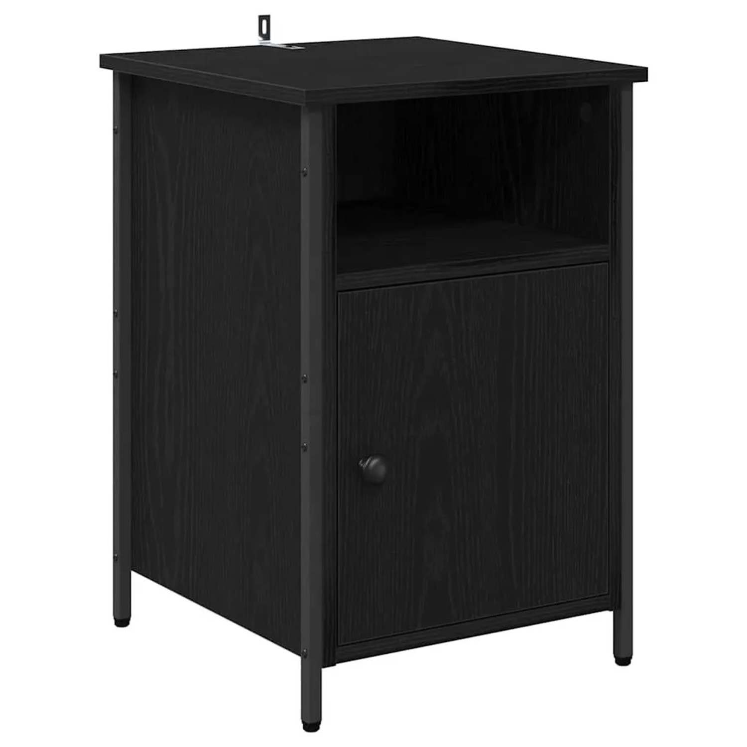 vidaXL Nachttisch Schwarz Eichen-Optik 40 x 42 x 60 cm Holzwerkstoff 881836 günstig online kaufen