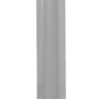 Schulte Dichtprofil, senkrecht, grau, 140 cm, für Badewannenfaltwand. Zubehör für Duschen.