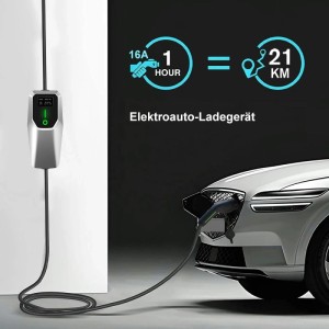 Junsun Typ 2 1P 6A To 16A 3.5Kw 8M Ev Ladegerät Mit Tasche Für TESLA VW Unter Anderem