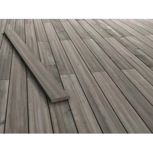 Terrassendiele Midsommar, vorvergraut, aus Douglasie, 2,7x14x200 cm. Ideal für Ihre Terrasse.