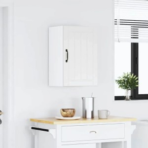 vidaXL Küchen-Hängeschrank Lucca Weiß Holzwerkstoff 853787