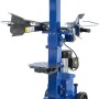 Blauer LUX Holzspalter HSP-6/2700 A mit 6 t Spaltkraft für Holz bis 107 cm Länge.
