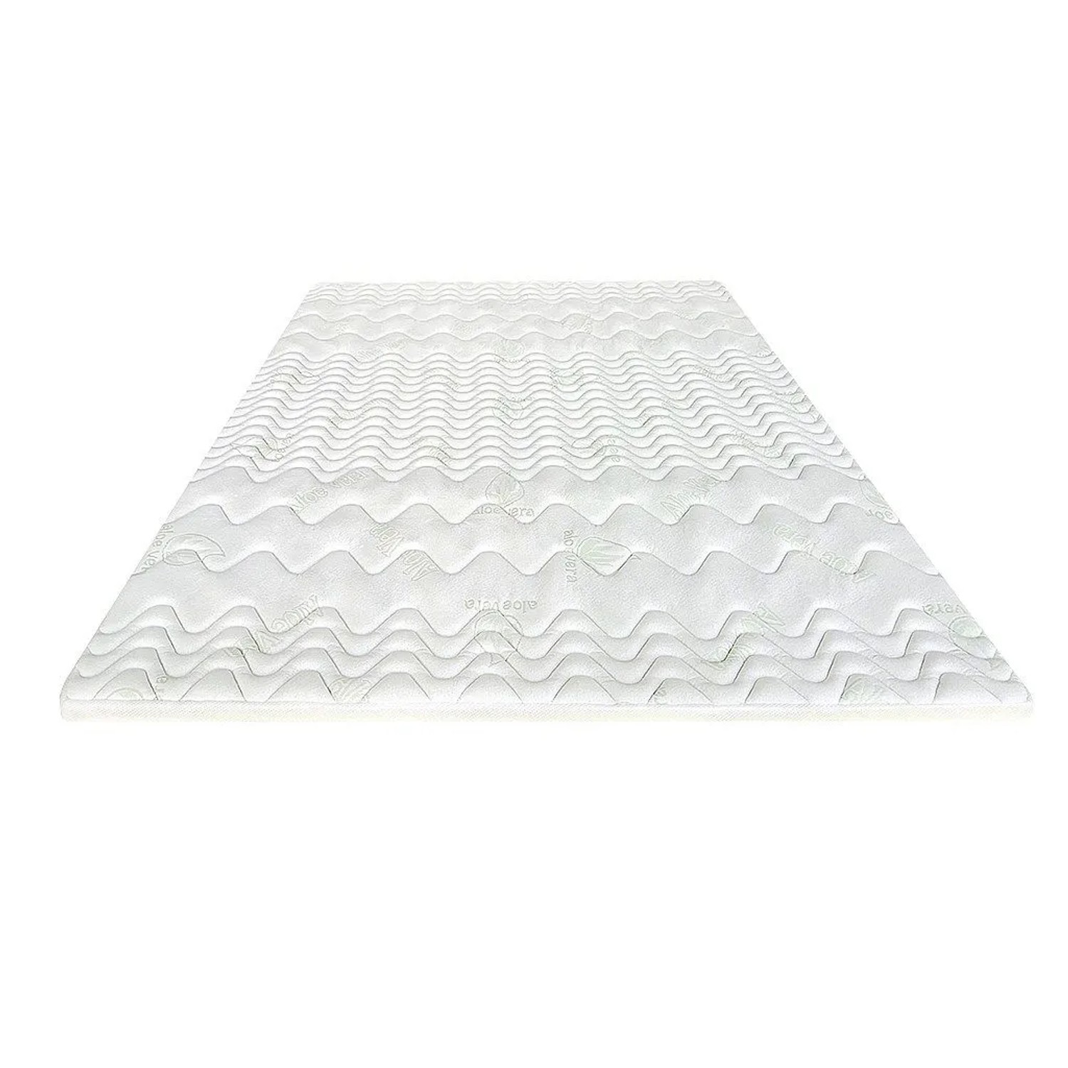 Vente-unique Topper Antasse Weiß 190 cm