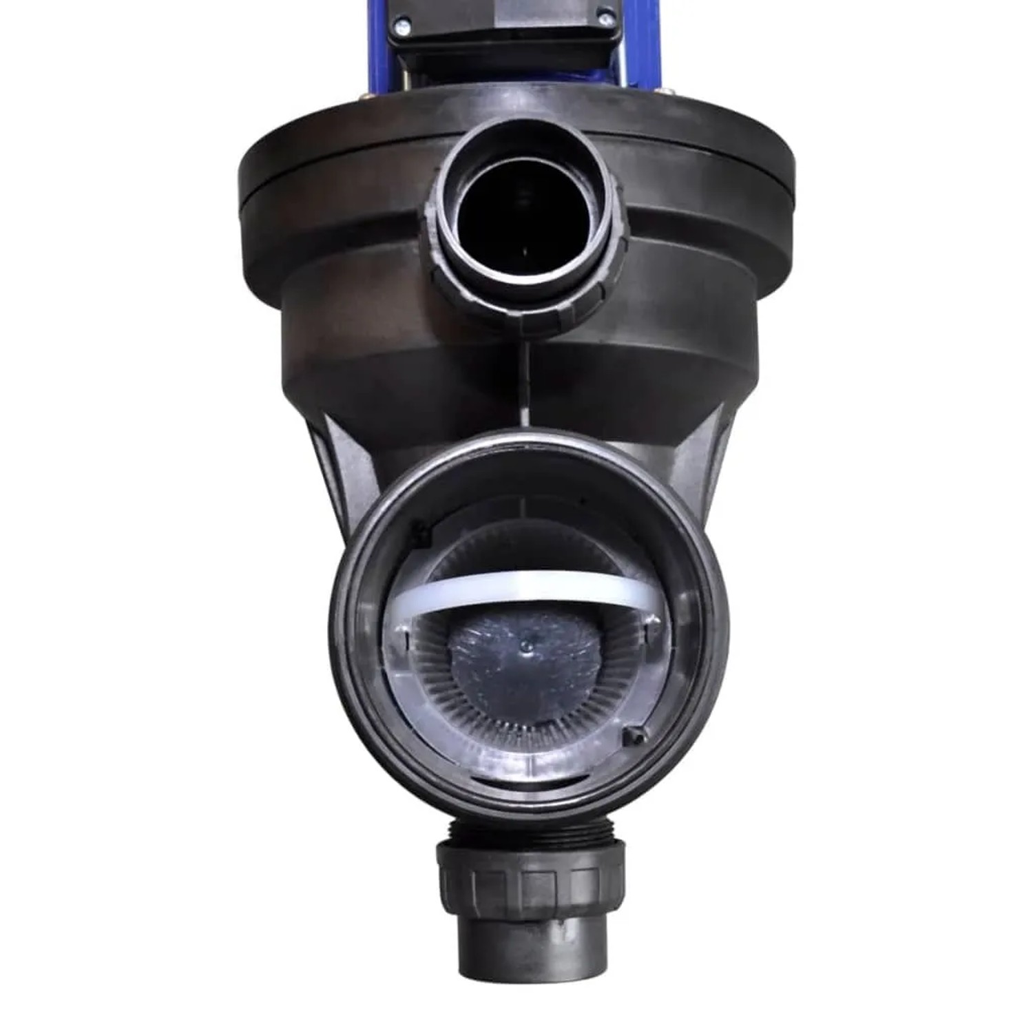 vidaXL Schwimmbadpumpe Umwälzpumpe Poolpumpe Pumpe Elektronik Blau 1200W 90467_5
