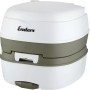 Enders Campingtoilette Mobil WC Deluxe, tragbare Toilette mit Rollen und Füllstandsanzeige.