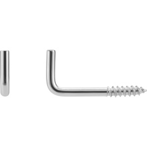 Schraubhaken Verzinkt 20 mm x 2,0 mm 10 Stück