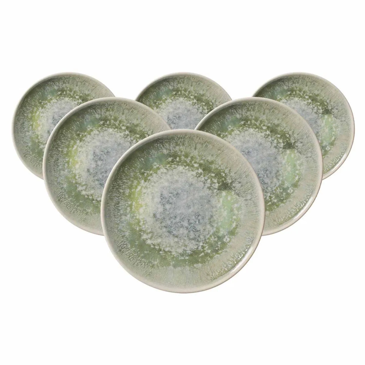 Ritzenhoff & Breker Cecina Dessertteller 20,5 cm 6er Set Jade