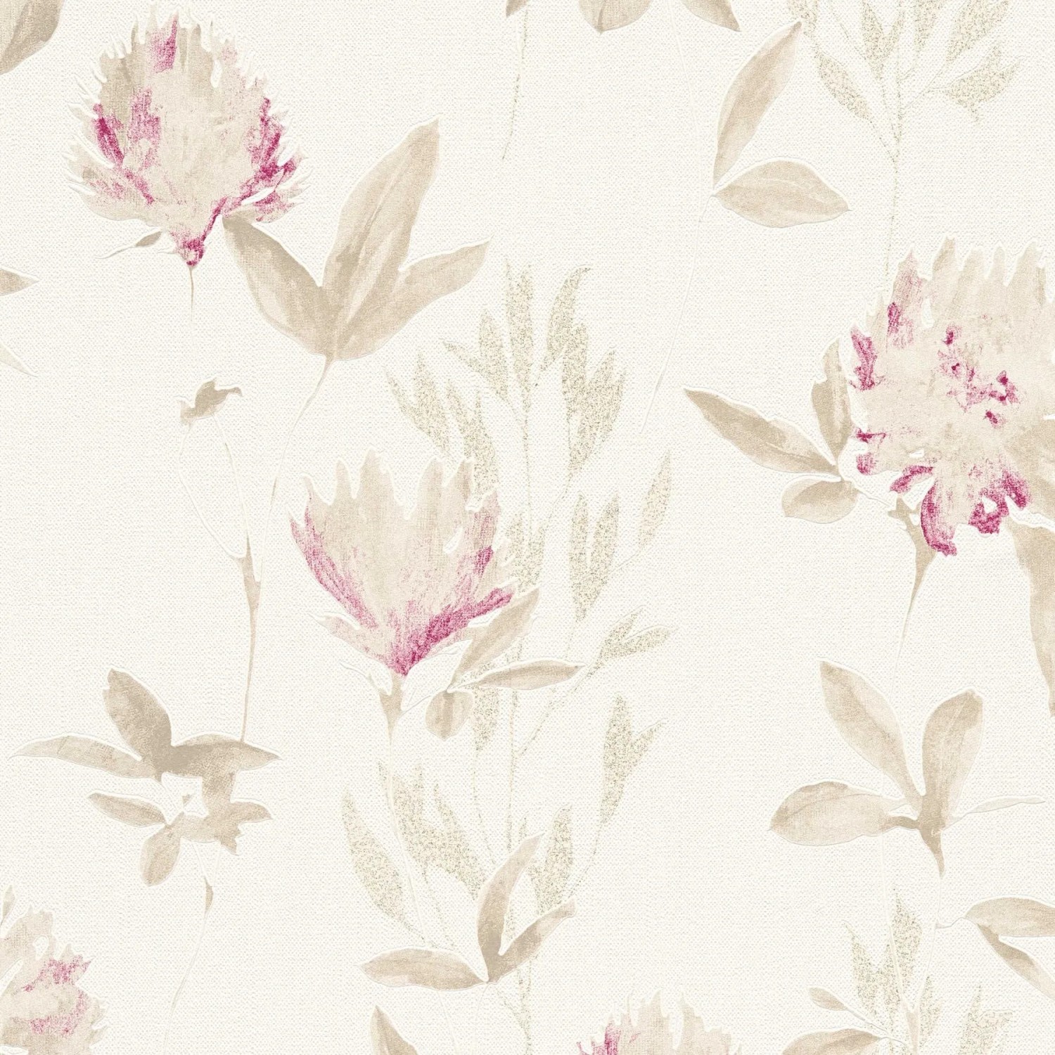 Tadessi Tapete Floral M1-No.89 Vliestapete in Violett