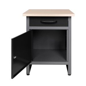 Ondis24 Werkbank Wolle 60cm mit Schublade und Tür, Werkstatteinrichtung.