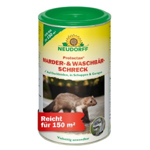 Neudorff Marder- und Waschbär-Schreck, 300g Dose. Fernhaltemittel gegen Marder und Waschbären.
