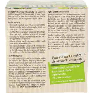 Compo BIO Universal-Trichterfalle, Ungeziefer-Falle aus Kunststoff, zur Schädlingsbekämpfung im Garten.