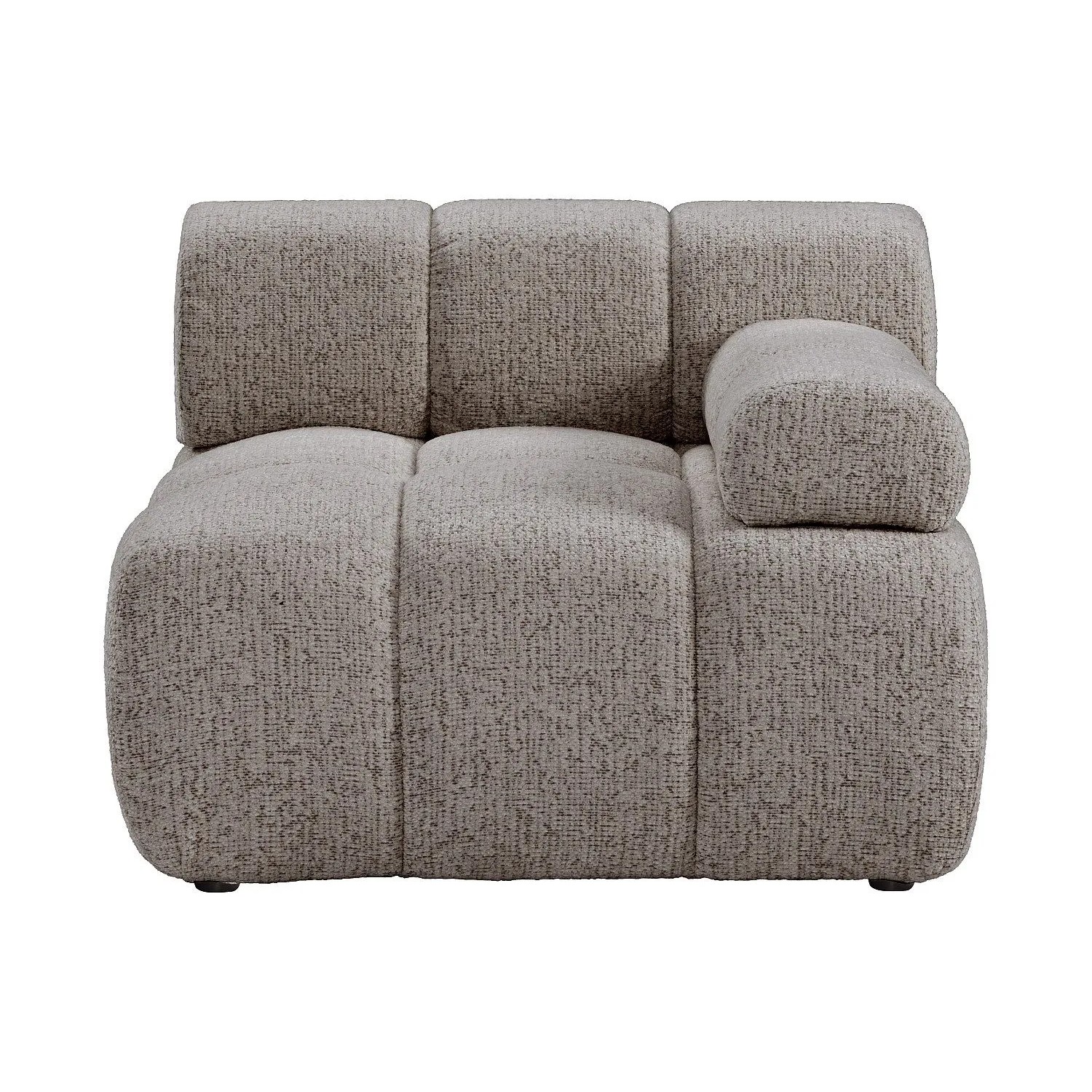 Vente-unique Sessel Mit Gerader Rückenlehne Facivil Taupe 94 cm