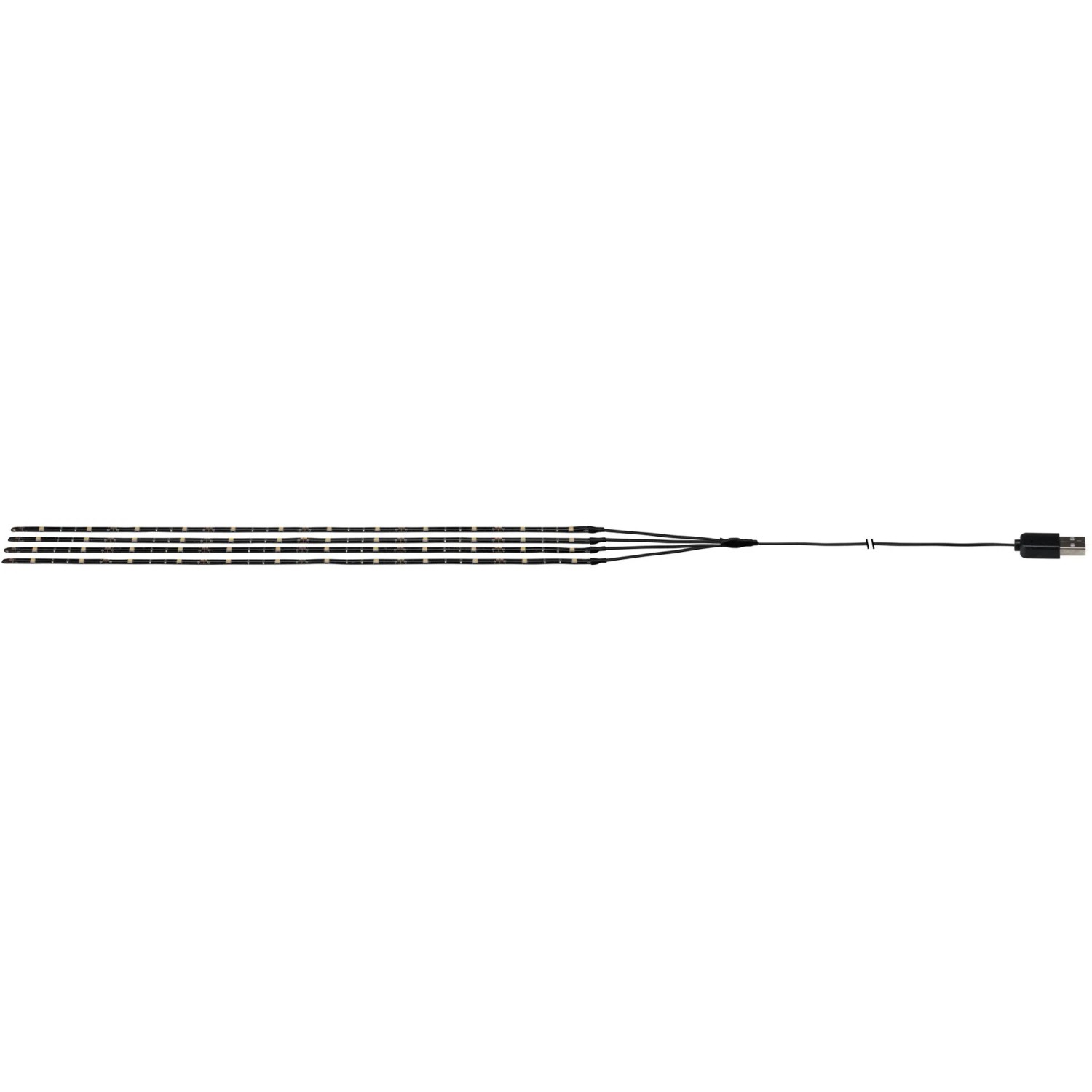 Paulmann Mobile Strip Parasol-Light Schirmbeleuchtung, LED-Streifen mit USB-Anschluss.