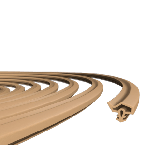 Beige Roro Universaldichtung EV 0815, 13 mm x 5 m, für Tür-Zubehör.