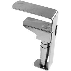 Fackelmann Tischtuchklammer Profi, 4er-Set aus Edelstahl, silberfarben.