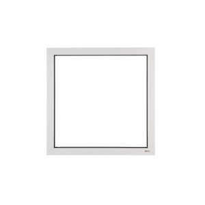 Weißes, feststehendes Kunststofffenster CL70P von KM Meeth, 40x50 cm.